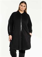 Gozzip Black - Cissy Oversize Skjorte, Sort